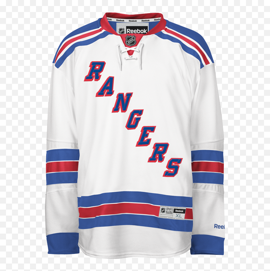 Sports Lettering Company - New York Rangers White Reebok Jersey Png,New York Rangers Logo Png