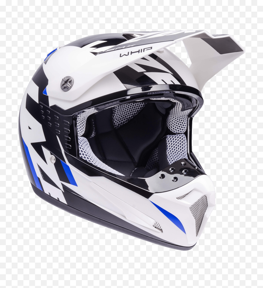 Motorcycle Helmet Lazer Smx Whip White Black Orange - Motorbike Helmet No Background Png,Motorcycle Clipart Png