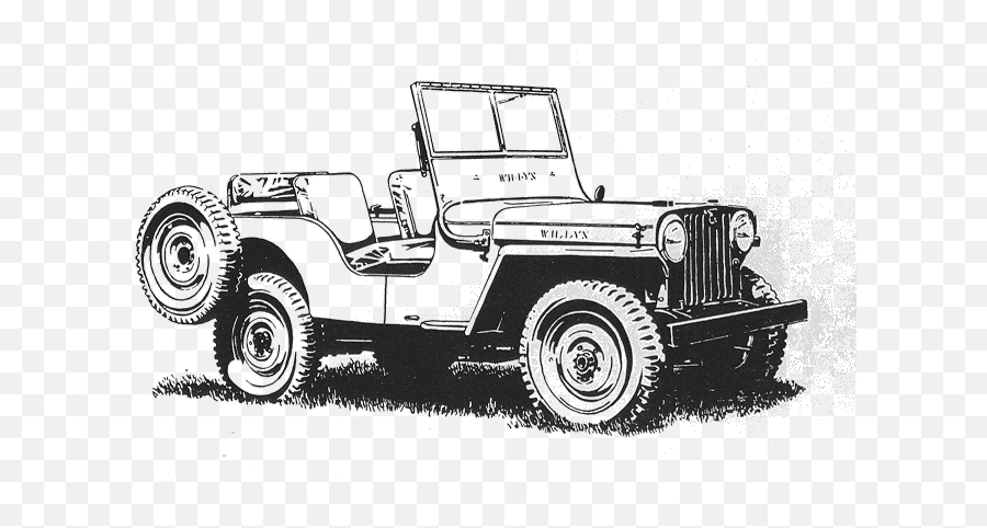 Jeep Willys Mb - Willys Jeep Cartoon Png,Icon 4x4 Fj40