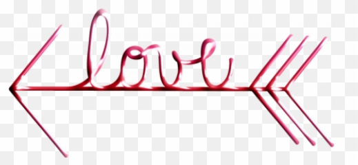 All About Hearts 2017 Love Arrow Graphic By Tina Shaw - Calligraphy png