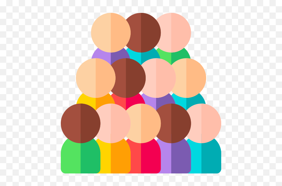Free Vector Icons Designed - Color Crowd Icon Png,Crowd Icon