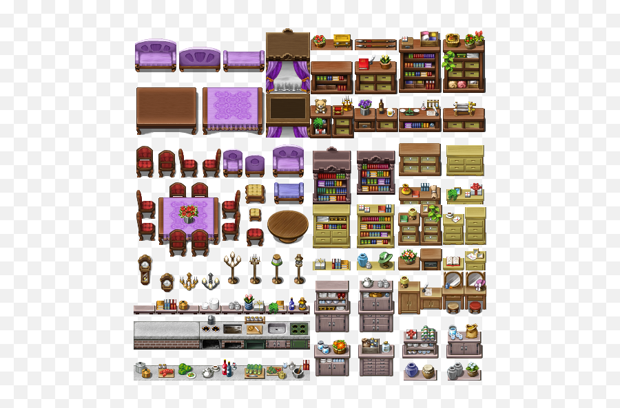 How Can I Use These In Rpg Maker Mv Rpgmaker Png Icon Sheet