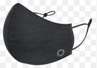 Popsockets Face Mask Black Melange - Clothes png
