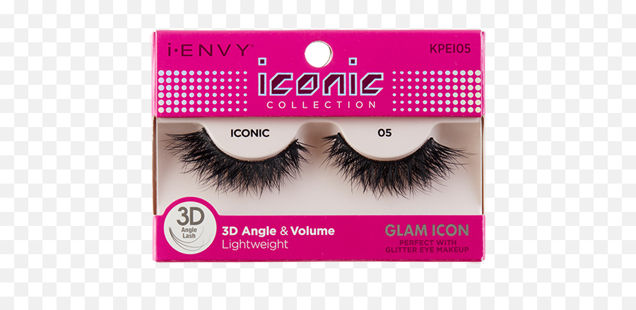 Kiss I - Envy Iconic Collection Glam Icon 05 Kpei05 Ienvy Iconic Eyelashes Png,Isaac Icon