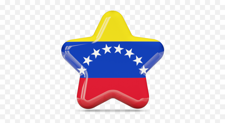 Star Icon Illustration Of Flag Venezuela - Pakistan Flag Star Png,Star Icon Blue Png