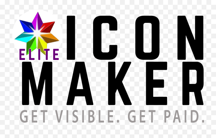 Icon Maker Get Visible Paid Stop Imagining Start Doing - Language Png,Elite Icon