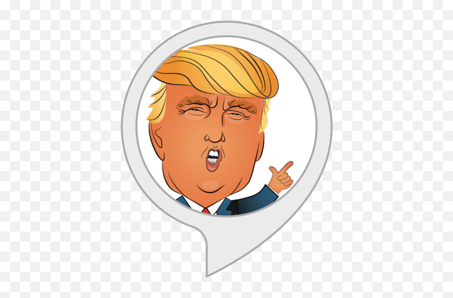 Totally Trump Amazonca Alexa Skills - Trump Drawing Png,Hal 9000 Icon