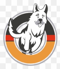 German Shephard Circle Logo Transparent Png U0026 Svg Vector - Northern Breed Group