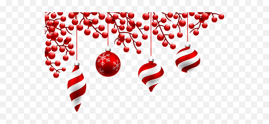 Download Red Christmas Ornaments Png - Christmas Decorations Clip Art ...
