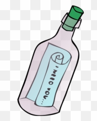 Download Awesome Blue Baby Bottle Clipart Hd - Message In png