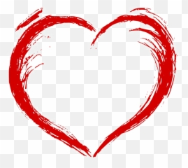 Pink Heart Free Png Image - Live At Heart Newfoundland,Drawn Heart Png