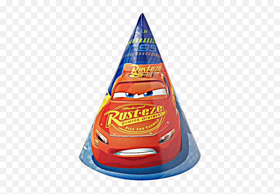Cars 3 Cone Party Hats - Just For Kids Party Hat Cars Png,Party Hat Png