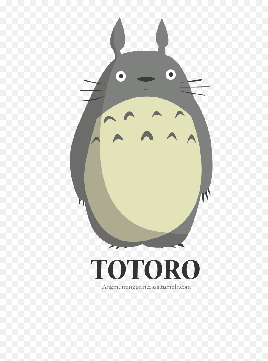 Totoro Vector Png Image With No - Ghibli Png,Totoro Png