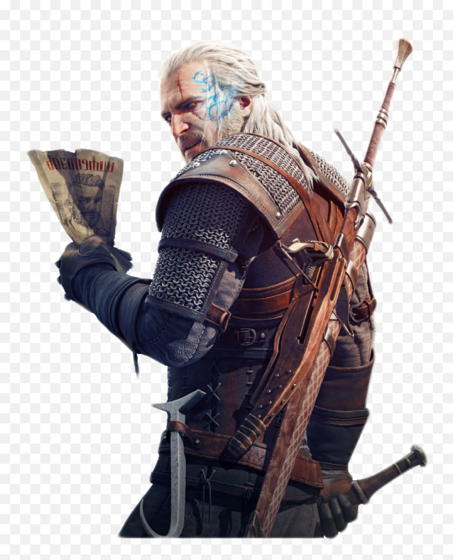 Witcher Geralt Of Rivia Png Image - Witcher 3 Game Of The Decade,Witcher Png
