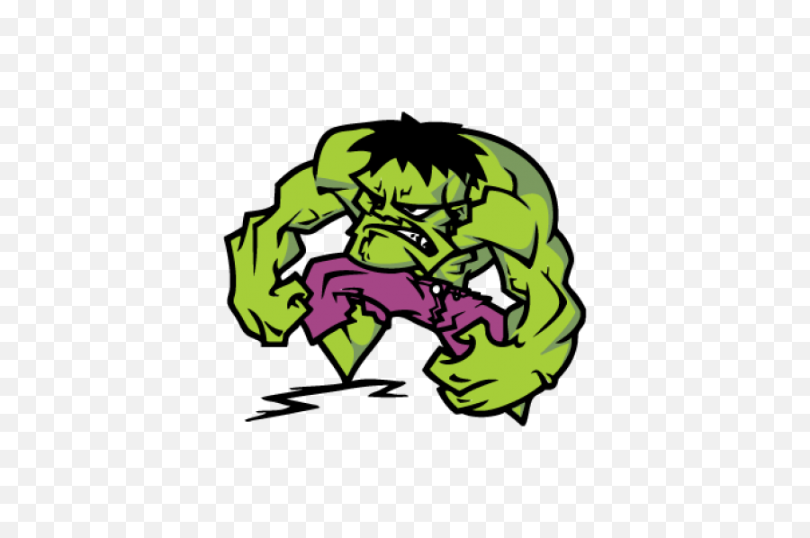 The Hulk Vector In - Hulk Vector Png,The Incredible Hulk Logo