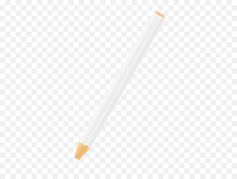 Color Pencil White Vector Icon - Lâmpada Tubular Led Philips Png,Color Pencil Png