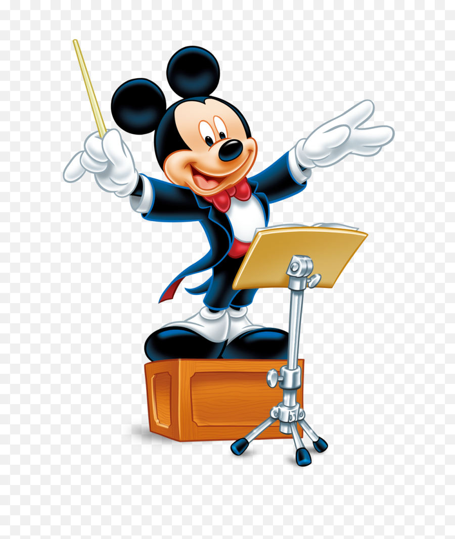 Mickey Mouse Png Clipart - Mickey Mouse Playing Music,Mickey Mouse Png Images