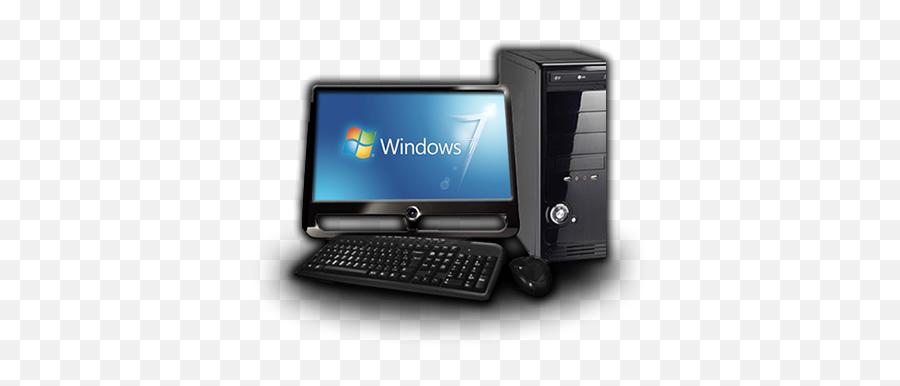 Inicio - Windows 7 Png,Computadora Png