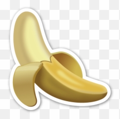 Transparent Banana Emoji - Roblox Emoji Banana Png,Banana Transparent