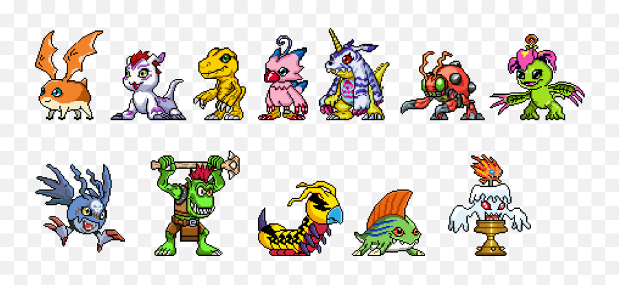 Slow But Steady Progress - Digimon Sprites Png,Digimon Png