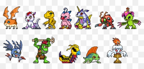 Slow But Steady Progress - Digimon Sprites Png,Digimon Png