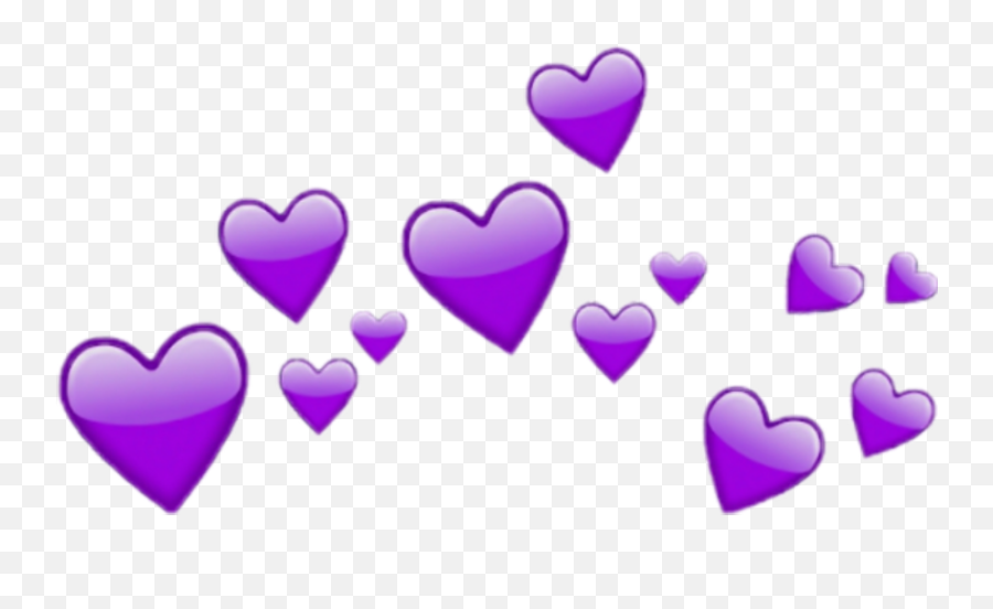 Heart Emojis Meme Png Clipart - Full Size Clipart 3417061 Aesthetic Hearts Transparent Background,Meme Emoji Png
