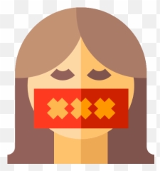 Censor - Free people icons Flat Icon png