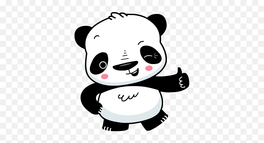 Panda Png Emoji Picture - Happy Panda Emoji,Panda Emoji Png - free  transparent png images 