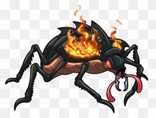 Fire Beetle Common Monster Card - Syedshakil Steem Cartoon Png,Beetle Png