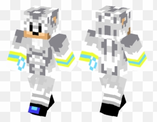 Silver The Hedgehog Minecraft Skin Hub - Sliver The Hedgehog Realistic Png,Silver The Hedgehog Png