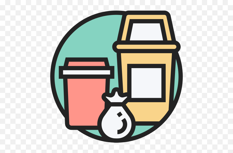 Garbage Can - Icono Sacar Basura Png,Trash Can Icon Png