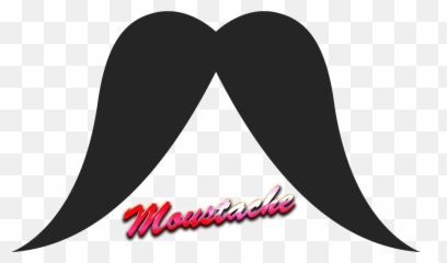 Moustache Png Transparent Images Free Download - Illustration