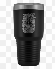 La Calavera Catrina Inspired Laser Etched Tumbler - Mug Png,Catrina Png