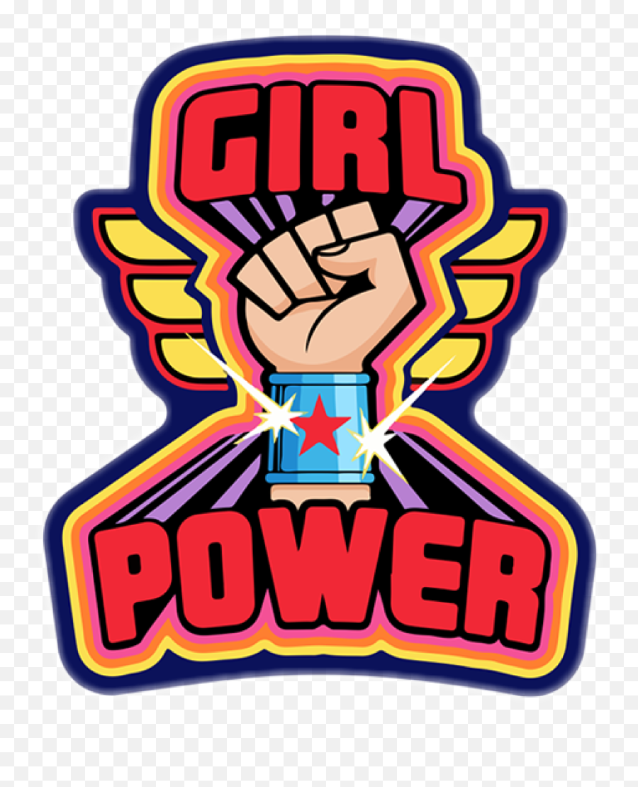 Girl Power Girlpower Wonderwoman Woman Womanpower Stick Png Wonder Logo No Background