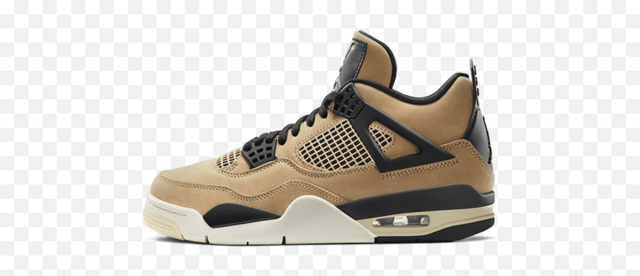 Womenu0027s Air Jordan Iv U0027fossilu0027 Release Date Titlesnkrsnz Nz - Nike Air Jordan 4 Kadn Png,Jumpman Logo Png