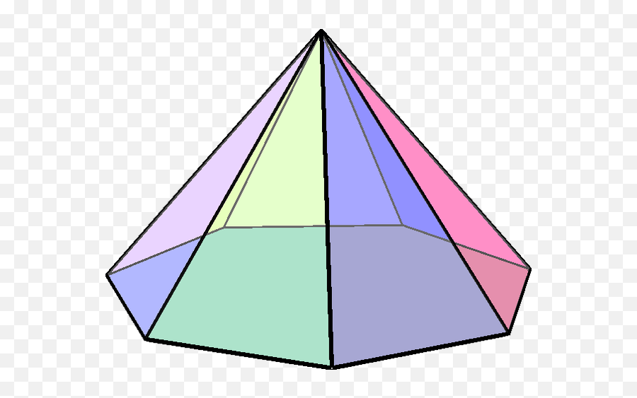 Is An Octahedron A Pyramid - Quora Heptagonal Pyramid Png,Pyramids Png