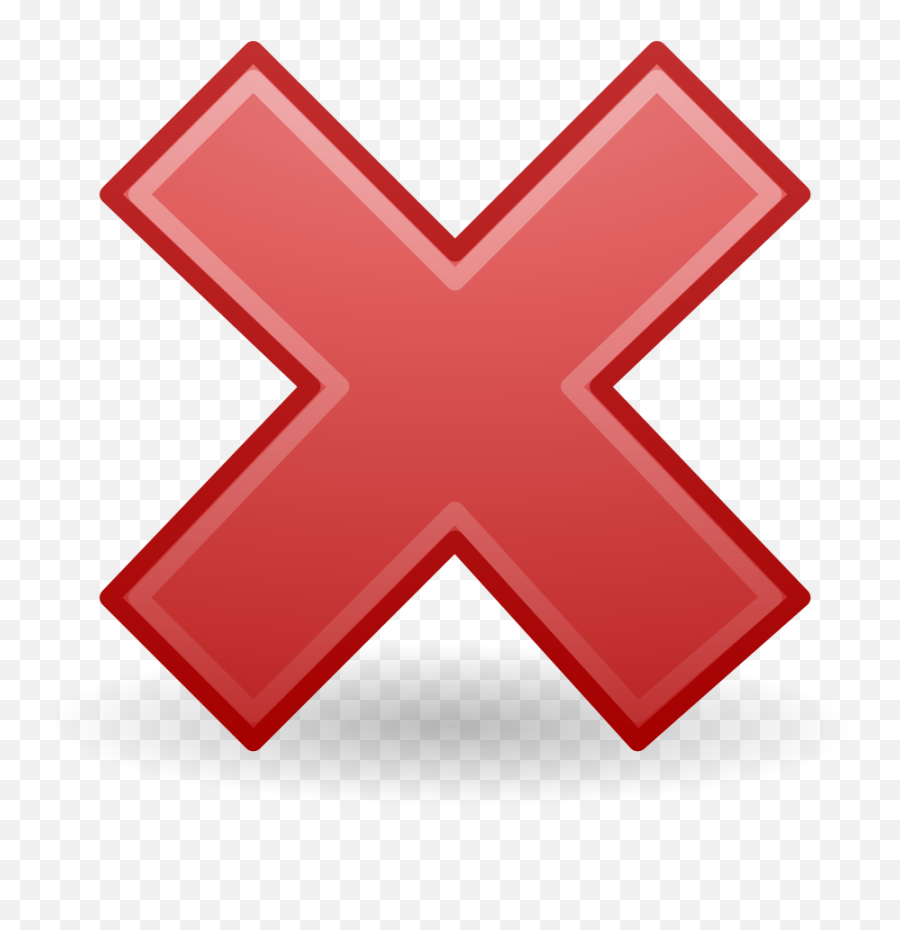 Delete Red X Button Png Free Image - Croix Rond Carré Triangle,Red Button Png