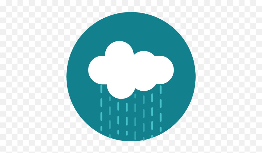 Cloud Rain Rainy Weather Icon - Citycons Png,Green Fog Png