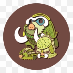 Mamoswine Family Button U2014 Izel Studios Png Mammoth