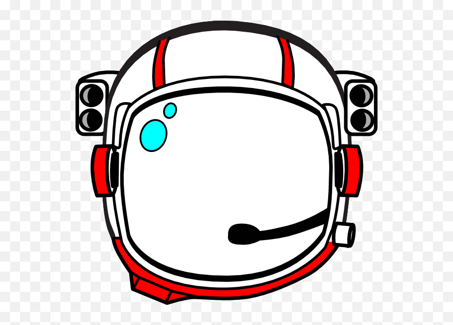 Red Helmet Clip Art - Astronaut Helmet Transparent Astronaut Helmet Png,Astronaut Transparent Background