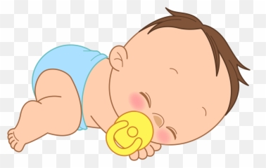 Download Hd Infant Clipart Baby Tummy Time - Sleeping Transparent Background png