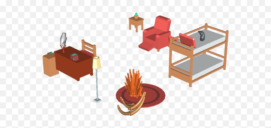 Gryffindor Common Room Makerbrane - Furniture Style Png,Gryffindor Logos
