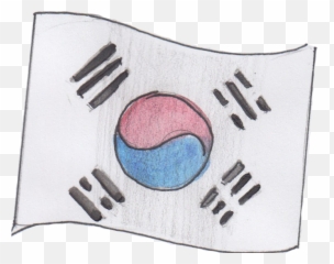 South Korea Flag - Of HD Png Download In Circles