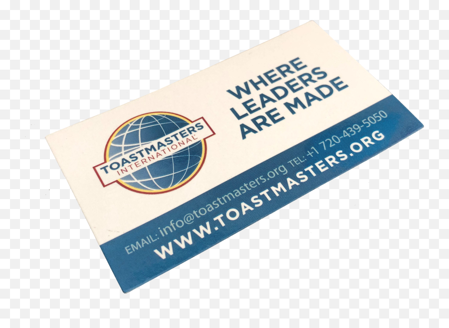 Promotional Magnet - Toastmasters International Png,Toastmaster Logo
