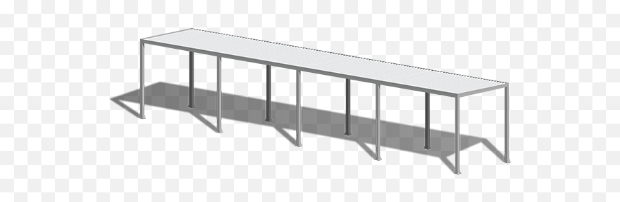 Covered Walkway Canopy 100 Commercial Aluminum - Horizontal Png,Walkway Png