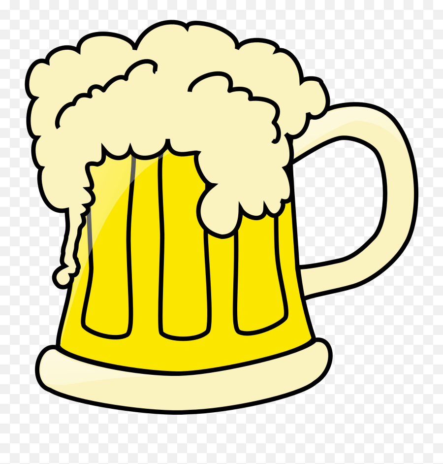 Download Hd Beer Mug With Foam - Beer Clip Art Transparent Beer Clip Art Png,Beer Foam Png