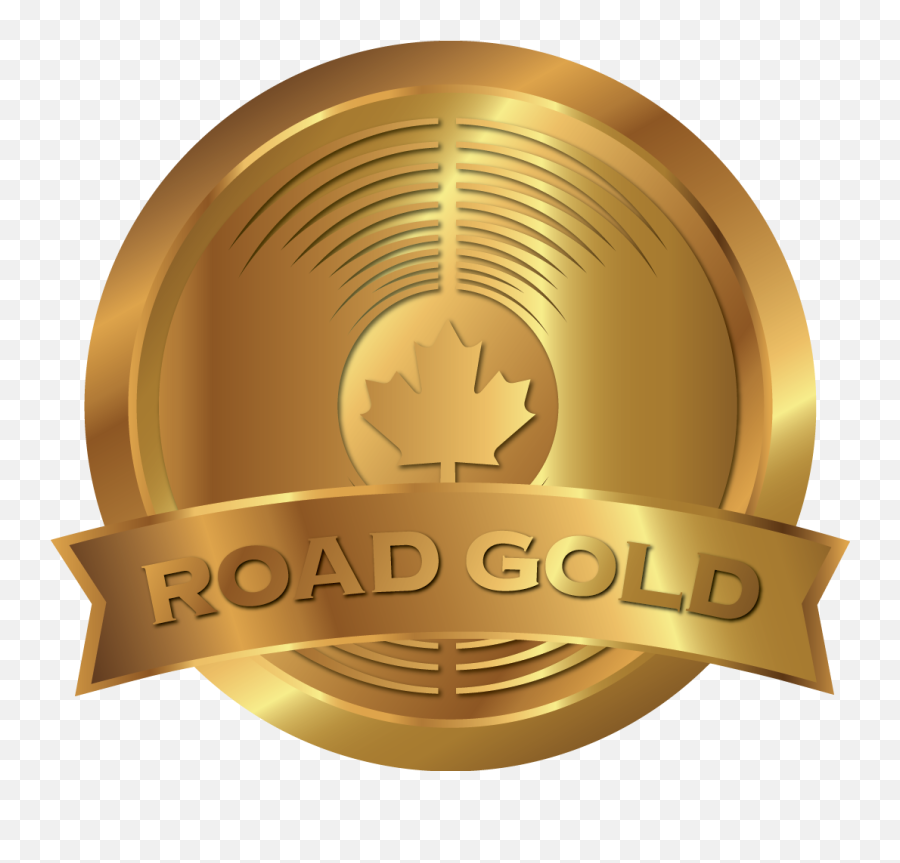 Road Gold Canadian Independent Music Association - Logo Gold Png,Gold Plaque Png