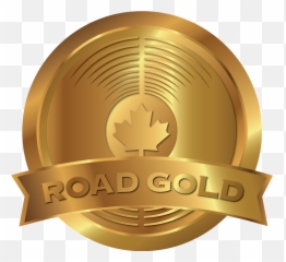 Road Gold Canadian Independent Music Association - Logo Gold Png,Gold Plaque Png