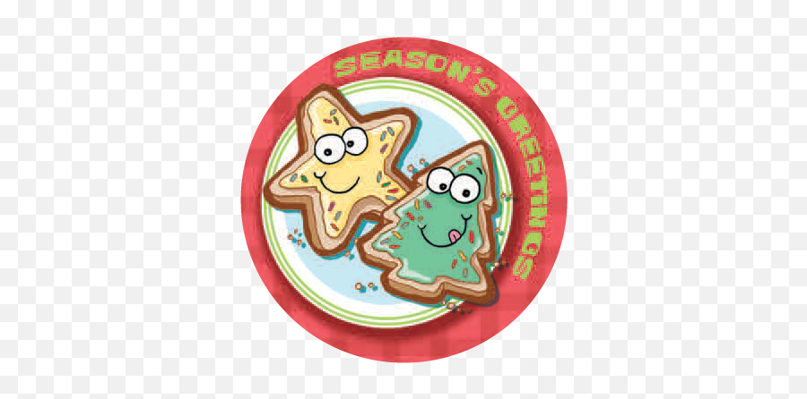 Christmas Cookies Dr Stinky Scratch - Nsniff Stickers Scratch And Sniff Christmas Stickers Png,Christmas Cookie Png