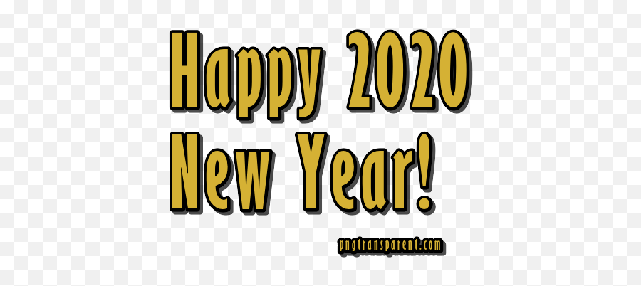Happy New Year 2020 Png - Happy New Year 2020 Png Vertical,Happy New Year 2020 Png